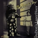 The Invisible Boy Rare LaserDisc NEW Richard Eyer Philip Abbott Sci-Fi