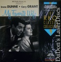 My Favorite Wife 1940 RKO LaserDisc Grant Dunne Comedy