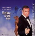 Never Say Never Again DSS WS Rare LaserDisc 007 Bond Connery
