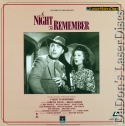 A Night to Remember Mega-Rare LaserDisc Loretta Young Brian Aherne Comedy