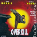 Overkill Rare NEW LaserDisc Aaron Norris Michael Nouri