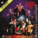 Puppet Master 4 Full Moon LaserDisc West Cult Horror