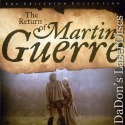 The Return of Martin Guerre WS Criterion #315 NEW LaserDisc Foreign French Drama