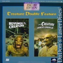 Revenge of the Creature / The Creature Walks Among Us Encore LaserDisc Sci-Fi
