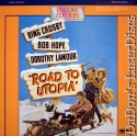 Road To Utopia Encore Rare LaserDisc Hope Crosby Lamour Comedy