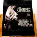 Schindler's List WS THX Rare NEW LaserDisc Liam Neeson Ben Kingsley Horror