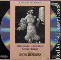 Show Business NEW Mega-Rare LaserDisc Cantor Davis Musical