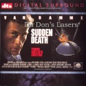 Sudden Death DTS WS LaserDisc NEW LD Rare! Van Damme Thriller