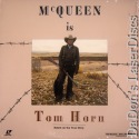 Tom Horn WS Rare LaserDisc McQueen Western Action