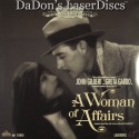 A Woman of Affairs Rare NEW Silent LaserDisc Garbo Drama